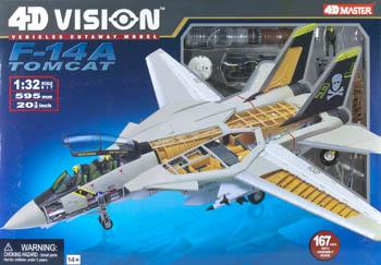 1/32 F14A 　4D VISION ビークルカットモデル　プラモデル 1/32 F14A 4D VISION ビークルカットモデル プラモデル 1/32
