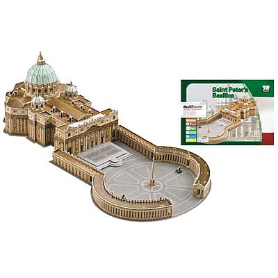 Firefox Basilica di San Pietro in Vaticano 144pcs 3D Jigsaw Puzzle #bd-b048