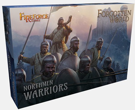 Fireforge 28mm Forgotten World Northmen Warriors (12) Plastic Model Military Figure Kit #fwn1