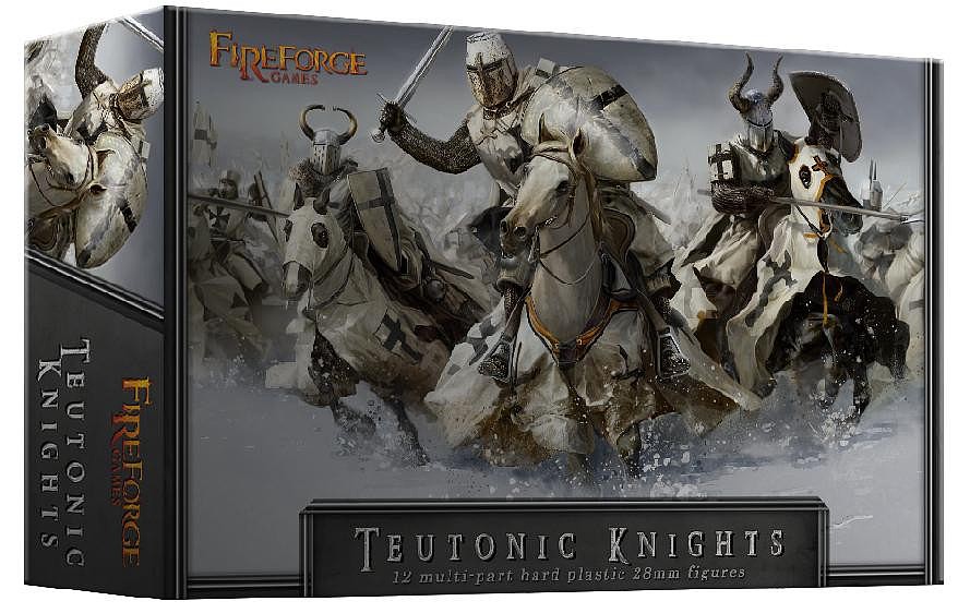 28MM TEUTONIC KNIGHTS DEUS VULT FIREFORGE GAMES 