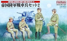 Fine-Molds-Models 1/35 Fine Molds Imperial Japanese Army Tank Crew Set #2