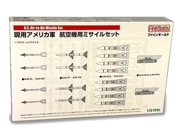 Fine-Molds-Models 1/72 Fine Molds U.S. Air to Air Missile Set