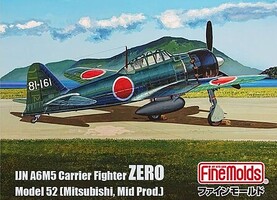 Fine-Molds-Models 1/72 Fine Molds A6M5a Zero Model 52 Ko (Mitsubishi Mid Prod)