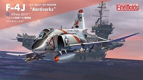Fine-Molds-Models 1/72 Fine Molds US NAVY F-4J JET FIGHTER Aardvarks