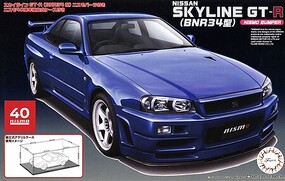 Fujimi Skyline GT-R (BNR34) w/NISMO Parts (40th Anv. Case)