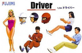 Drivers (3) & Girl Model Figure (1)