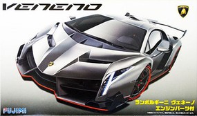 Fujimi Lamborghini Veneno Sports Car w/Engine Plastic Model Car Vehicle Kit 1/24 Scale #12592