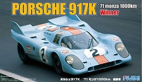 Fujimi Porsche 917K 1971 Monza 1000km Winner Plastic Model Car Vehicle Kit 1/24 Scale #12616