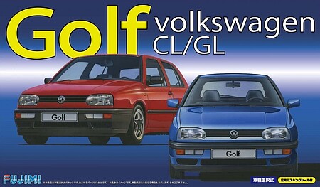 Fujimi Volkswagen Golf CL/GL 4-Door Car Plastic Model Car Vehicle Kit 1/24 Scale #12680