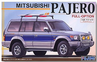 Fujimi Mitsubishi Pajero Full-Option SUV Plastic Model Car Vehicle Kit 1/24 Scale #3797