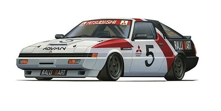 Fujimi 1/24 1985 Mitsubishi Starion Race Car