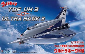Fujimi TDF UH3 Ultra Hawk 3 Aircraft Plastic Model Airplane Kit 1/72 Scale #9157