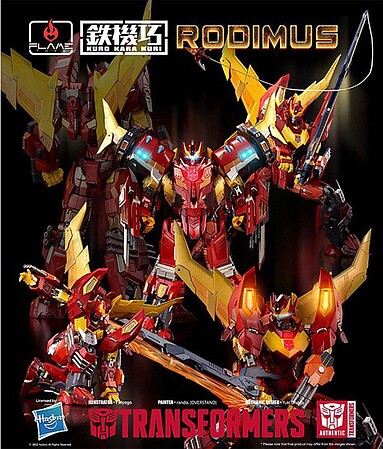 Flame Rodimus(IDW Ver.)Transformers