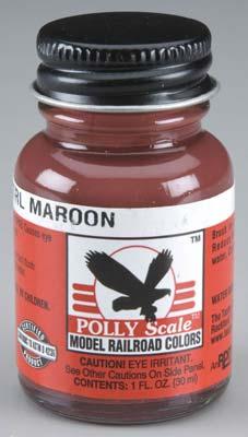 Floquil Polly Scale Wisconsin Central Maroon 1 oz