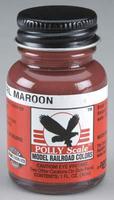 1oz. Bottle Polly Scale Acrylic Wisconsin Central Maroon  (D)
