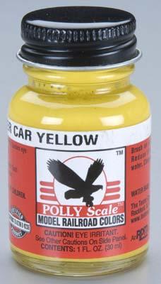 Floquil Polly Scale Seaboard Coast Line Hopper Yellow