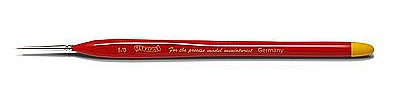 Flex-I-File Size 5/0 Ultra Fine Red Sable Brush Hobby and Model Paint Brush #50