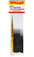 Flex-I-File Nano Brushes Long Tip Black Applicator Hobby and Plastic Model Paint Brush #n934002