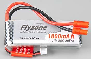 FLYZONE LiPo Battery 3S 11.1V 1800mAh 20C