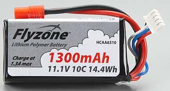 FLYZONE LiPo Battery 3S 11.1V 1300mAh
