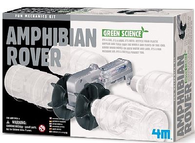 4M-Projects Amphibian Rover Green Science Kit Science Engineering Kit #3636
