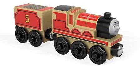 Fisher-Price James Engine - Thomas & Friends(TM) Wood Red, Black