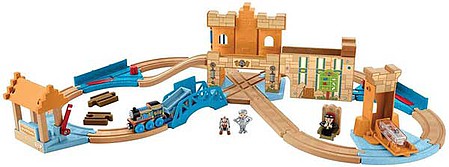 Fisher-Price T&F Wood Castle Tower Set