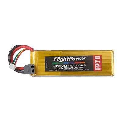 Flight-Power LiPo FP70 4S 14.8V 3300mAh 70C