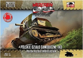 First-To-Fight 1/72 WWII Polish TKD Self-Propelled Gun