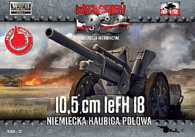 First-To-Fight 10.5cm leFH18 German Field Howitzer Plastic Model Weapon Kit 1/72 Scale #37