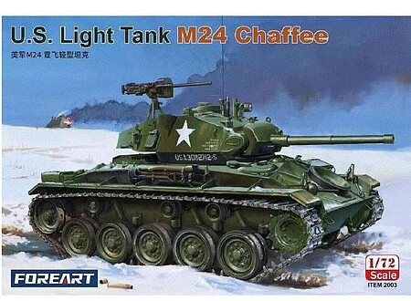 Fore M24 Chaffe Lt Tank 1-72