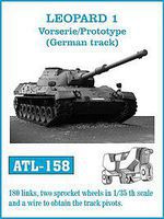 Fruilmodel Leopard 1 Vorserie/Protype Track Set Plastic Model Vehicle Accessory Kit 1/35 Scale #158