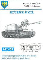 Fruilmodel Sturer Emil Tank Track Link Set Plastic Model Tank Tracks 1/35 Scale #86