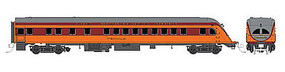 Fox Observation Milwaukee Road Nokomis HO Scale Model Train Passenger Car #10073