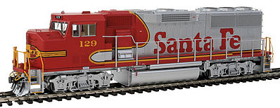 Fox GP60M Loco DC ATSF #129 HO Scale Model Train Diesel Locomotive #20102