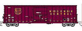Fox 7 Post Box Wisconsin Central #20341 HO Scale Model Train Freight Car #30041