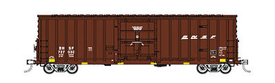Fox 7 Post Boxcar BNSF #727032 HO Scale Model Railroad Freight Car #30241