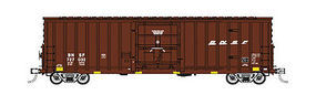 Fox 7 Post Boxcar BNSF #727032 HO Scale Model Railroad Freight Car #30241