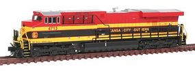 Fox GE ES44AC Standard DC Kansas City Southern N Scale Model Train Diesel Locomotive #70212