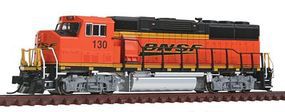 Fox EMD GP60M DC BNSF Railway #130 N Scale Model Train Diesel Locomotive #70509