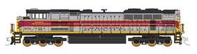 Fox EMD SD70ACe w/NS Details Norfolk Southern #1074 N Scale Model Train Diesel Locomotive #71160
