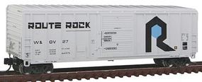 Fox P-S 5344 Single Door Boxcar Rock Island W&OV #27 N Scale Model Train Freight Car #81259