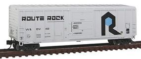 Fox P-S 5344 Cu.ft. Single Door Boxcar Rock Island W&OV #48 N Scale Model Train Freight Car #81260