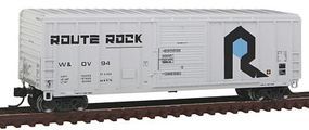 Fox P-S 5344 Cu.ft. Single Door Boxcar Rock Island W&OV #94 N Scale Model Train Freight Car #81261
