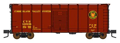 Fox B&O Class M-53 Wagontop Boxcar Cumberland Valley System N Scale Model Train Freight Car #90336