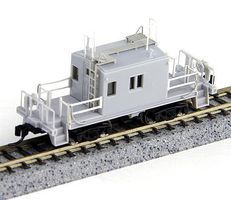 Fox Transfer Caboose Undecorated N Scale Model Train Freight Car #91150