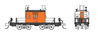 Fox Transfer Caboose Milwaukee Road #1 N Scale Model Train Freight Car #91155