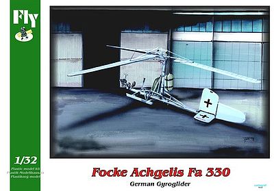 Fly-Models Focke Achgelis FA330 German Gyrocopter Plastic Model Helicopter Kit 1/32 Scale #32007