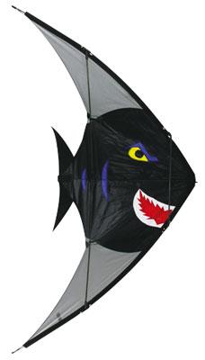 Gayla 48x26 Piranha Fish Stuntmaster Nylon Kite Multi-Line Kite #909