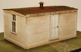 GCLaser Bunk House Kit (Laser-Cut Wood) HO Scale Model Railroad Building #1290